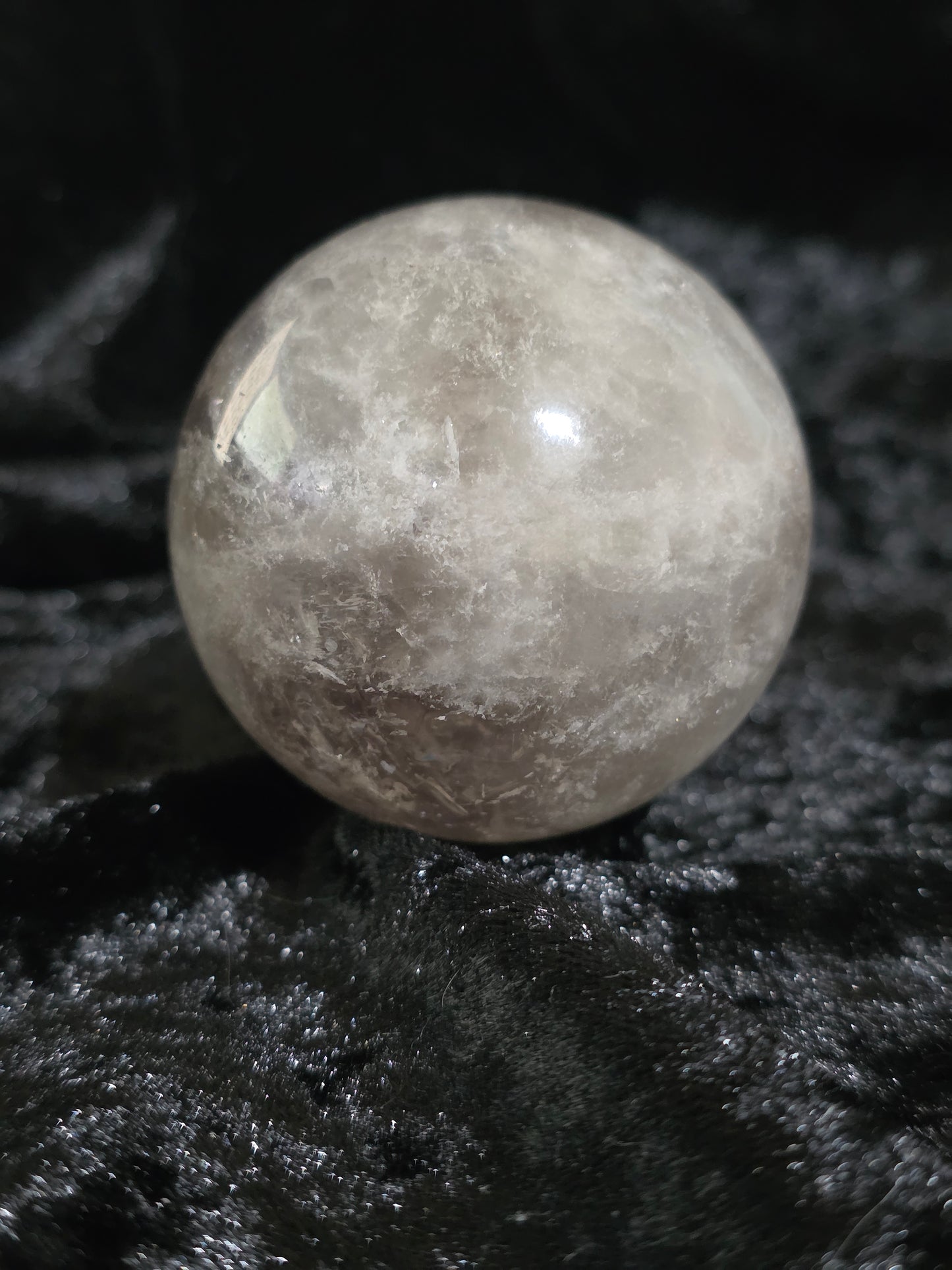 ๐ Lavender Amethyst Sphere โ Peaceful Glow (2.40 in, 312 g)