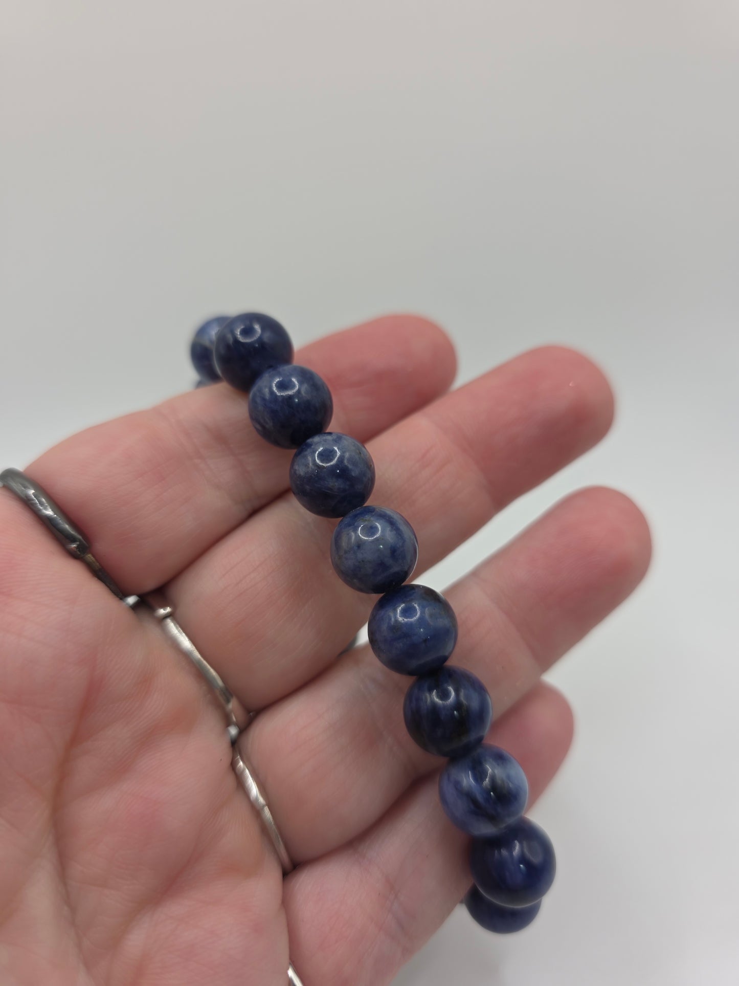 ๐ Sodalite Bracelet โ Speak Your Truth in Style (10mm)