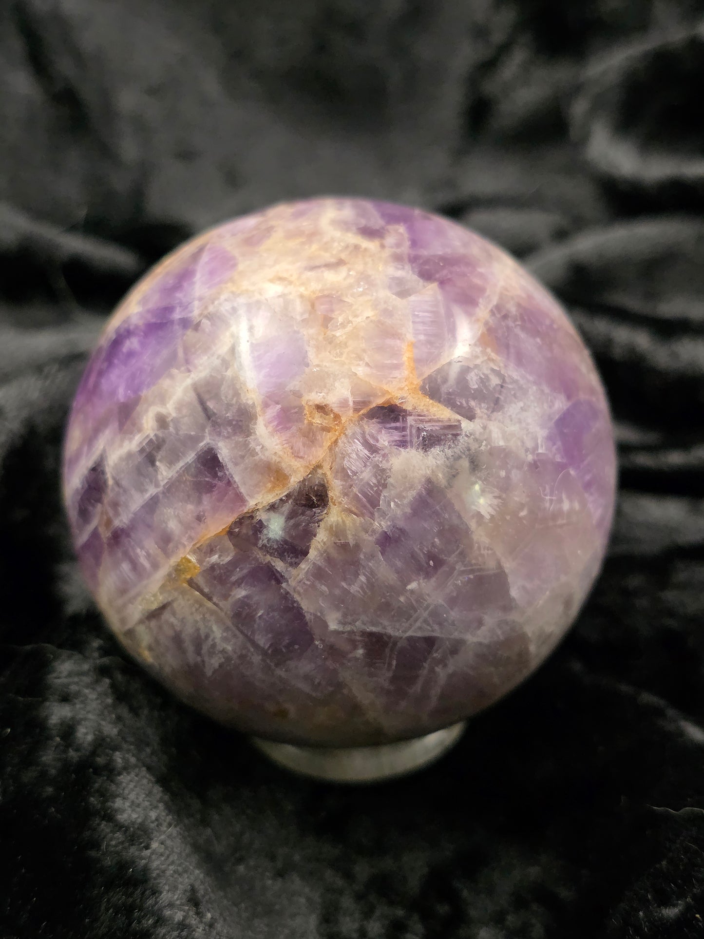 ๐ Amethyst Sphere โ Classic Calm (2.46 in)