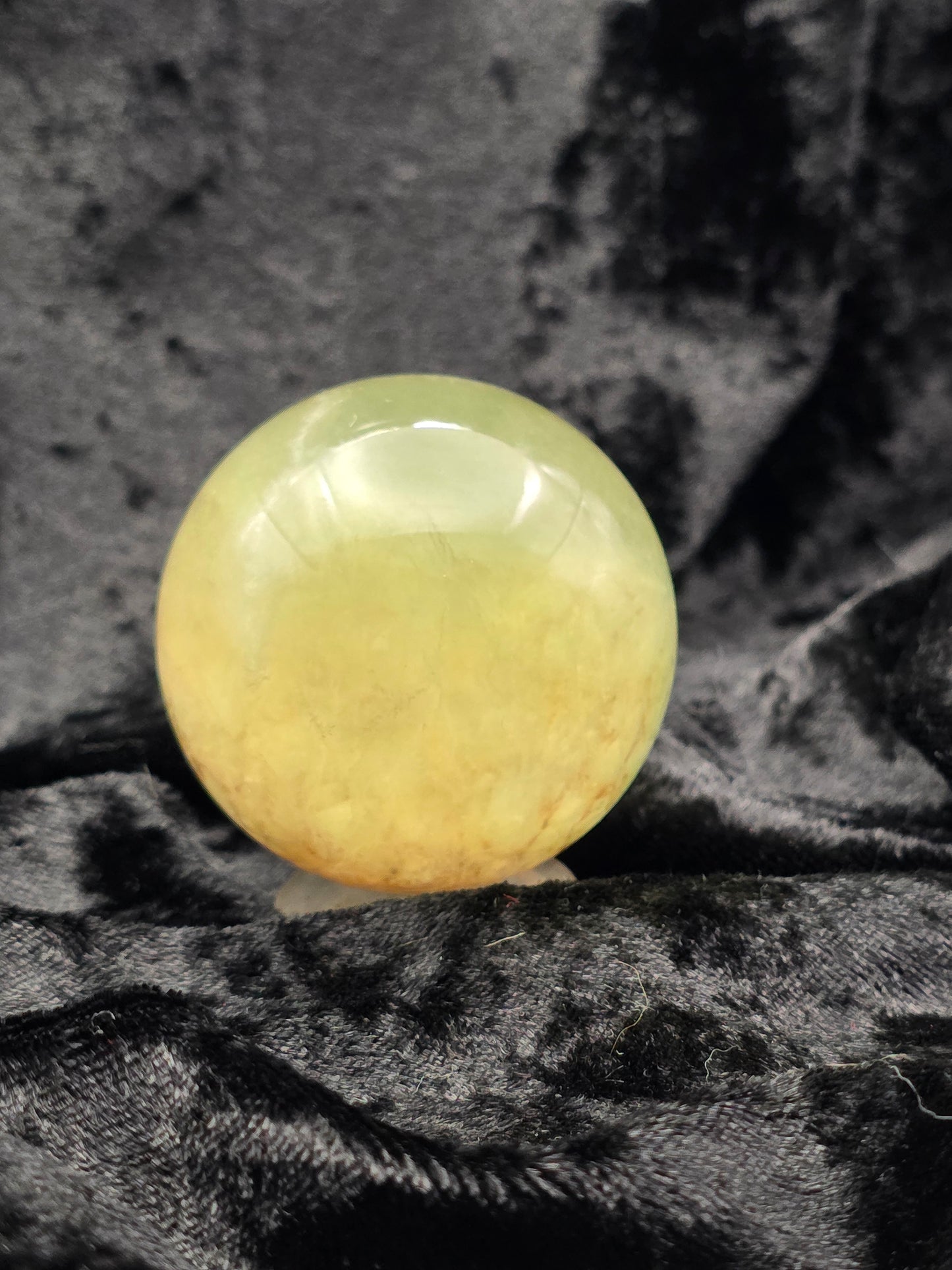 ๐ธ๐ Phantom Fluorite Sphere โ Garden Glow with Pink Fire (1.95 in, 203 g)