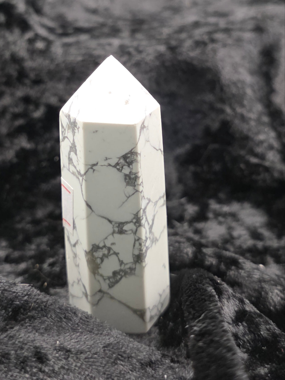 ๐ค Howlite Tower โ Calm & Collected (2.51 in.)