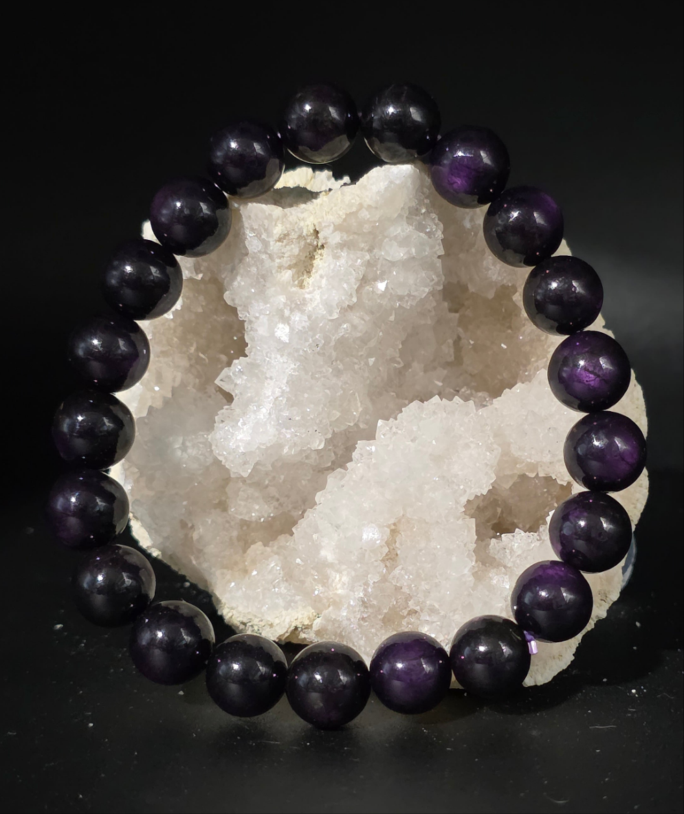 ๐ Purpurite Bracelet โ Spirit Voice (8mm)