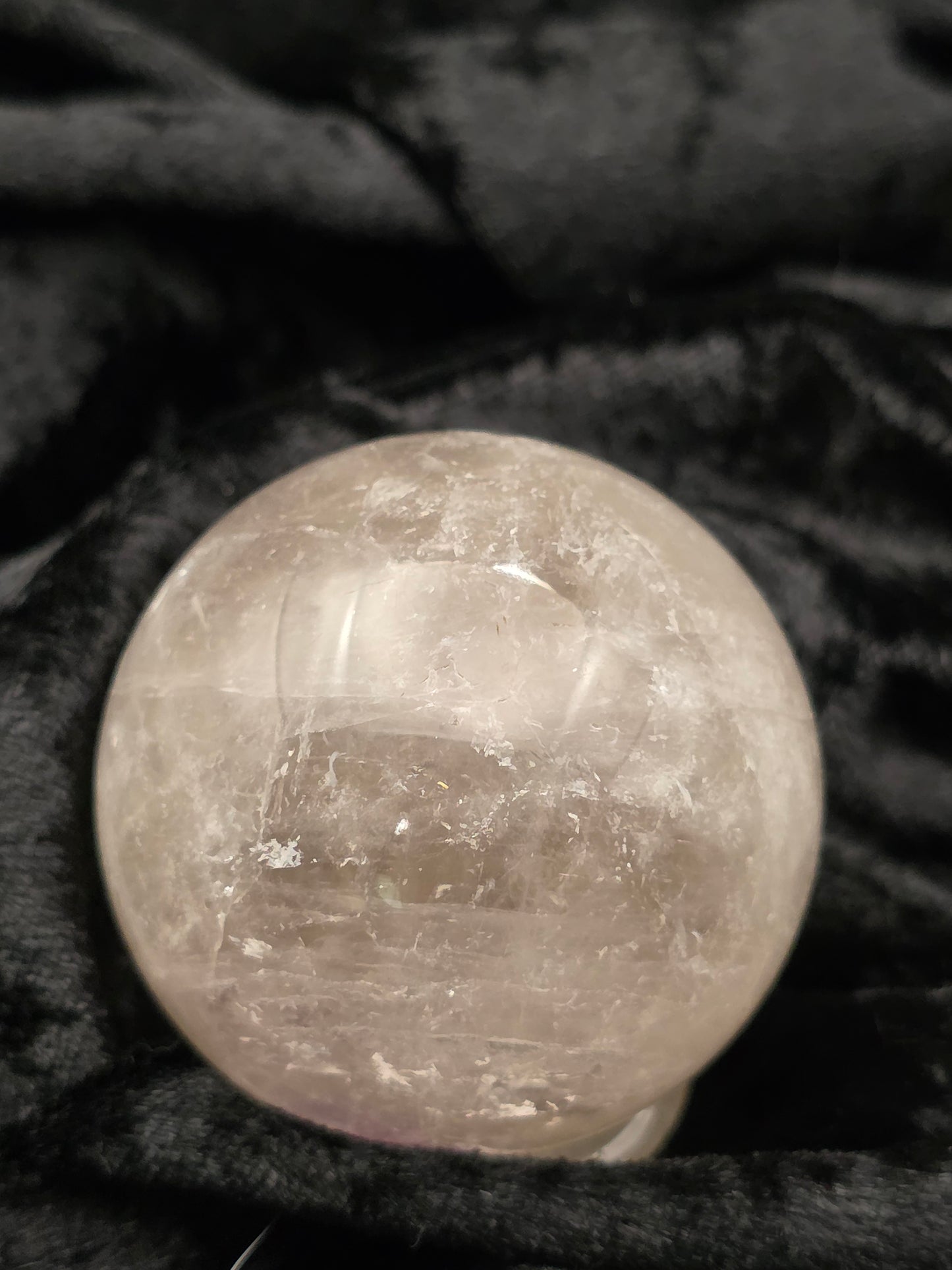 ๐ Lavender Amethyst Sphere โ Petite Calm (1.74 in, 165 g)