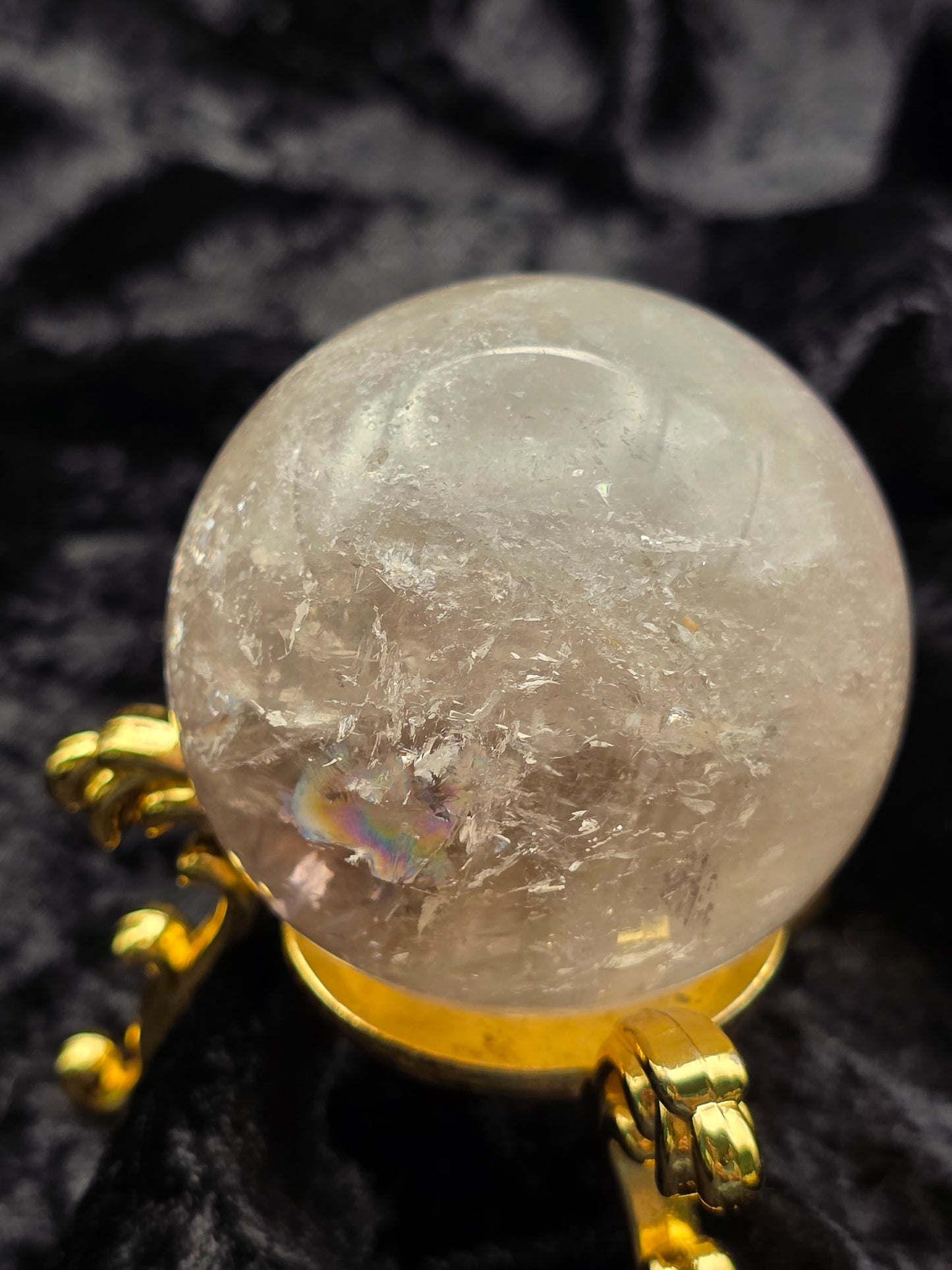 ๐ Lavender Amethyst Sphere โ Soft Serenity (2.06 in, 207 g)