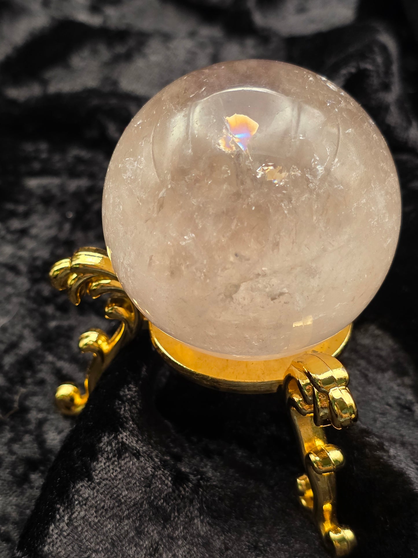 ๐ Lavender Amethyst Sphere โ Soft Serenity (2.06 in, 207 g)