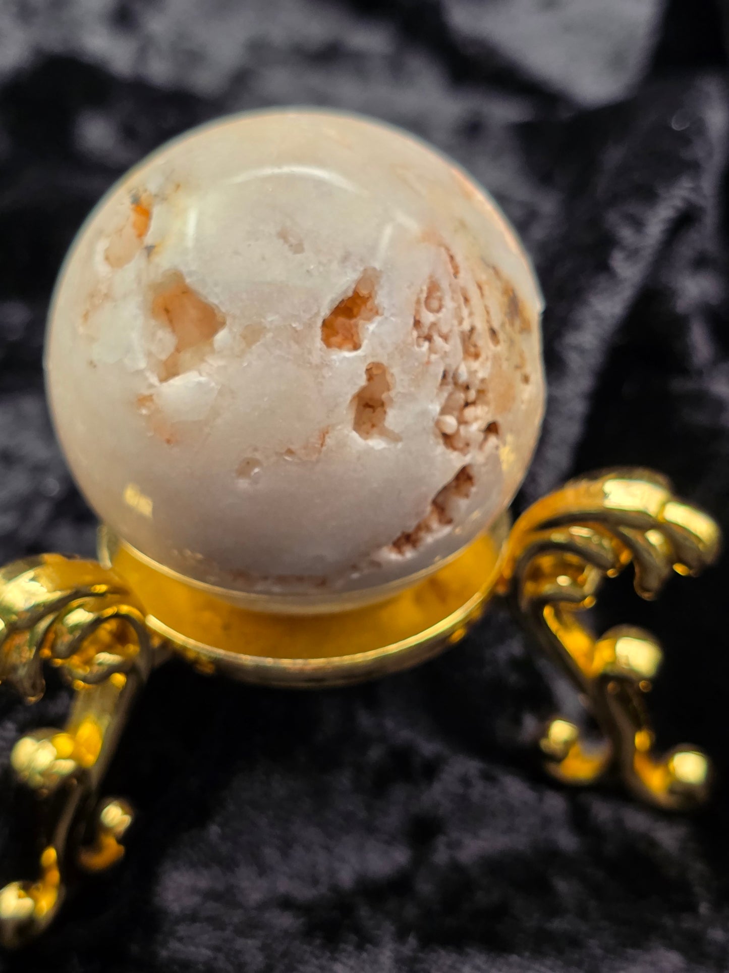 ๐ Pink Amethyst Sphere โ Sweet Strength (1.75 in, 110 g)