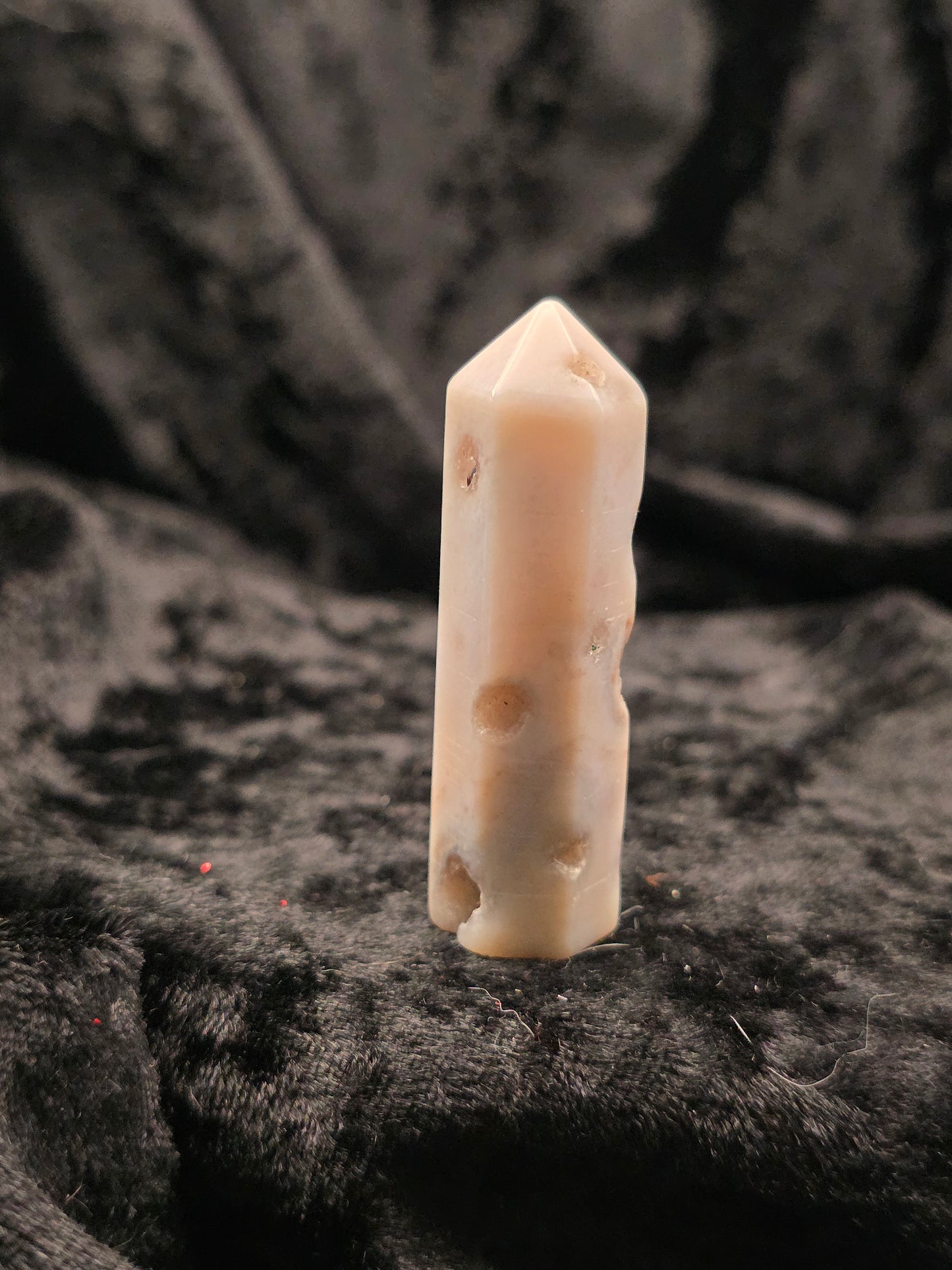๐ธ Flower Agate Tower โ Blossomed Dreams (2 in)