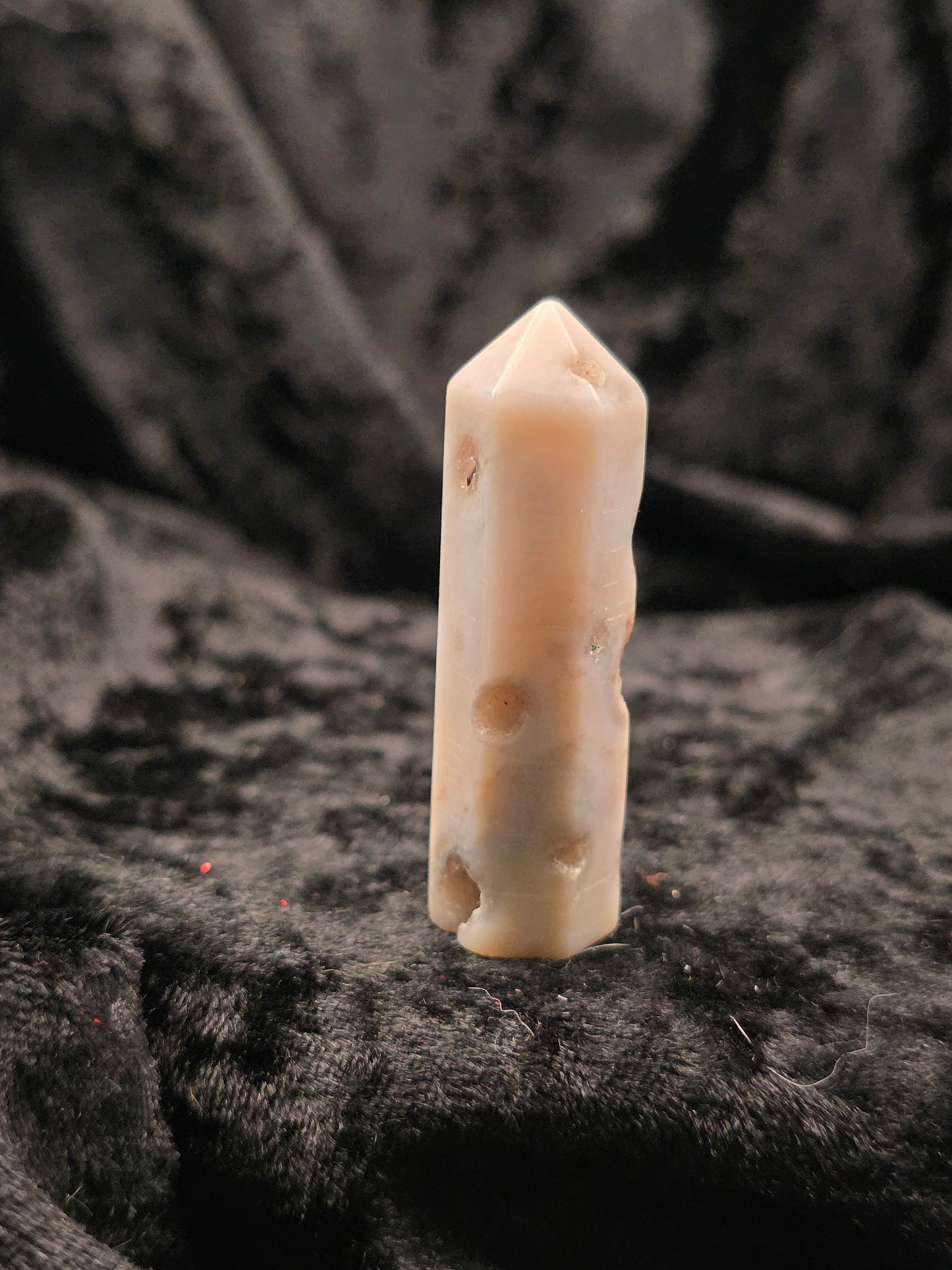 ๐ธ Flower Agate Tower โ Blossomed Dreams (2 in)