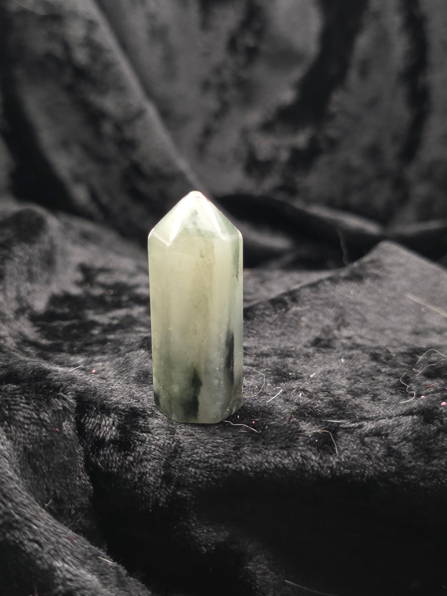 ❤️ African Blood Jasper Tower – Vital Strength (1.5")