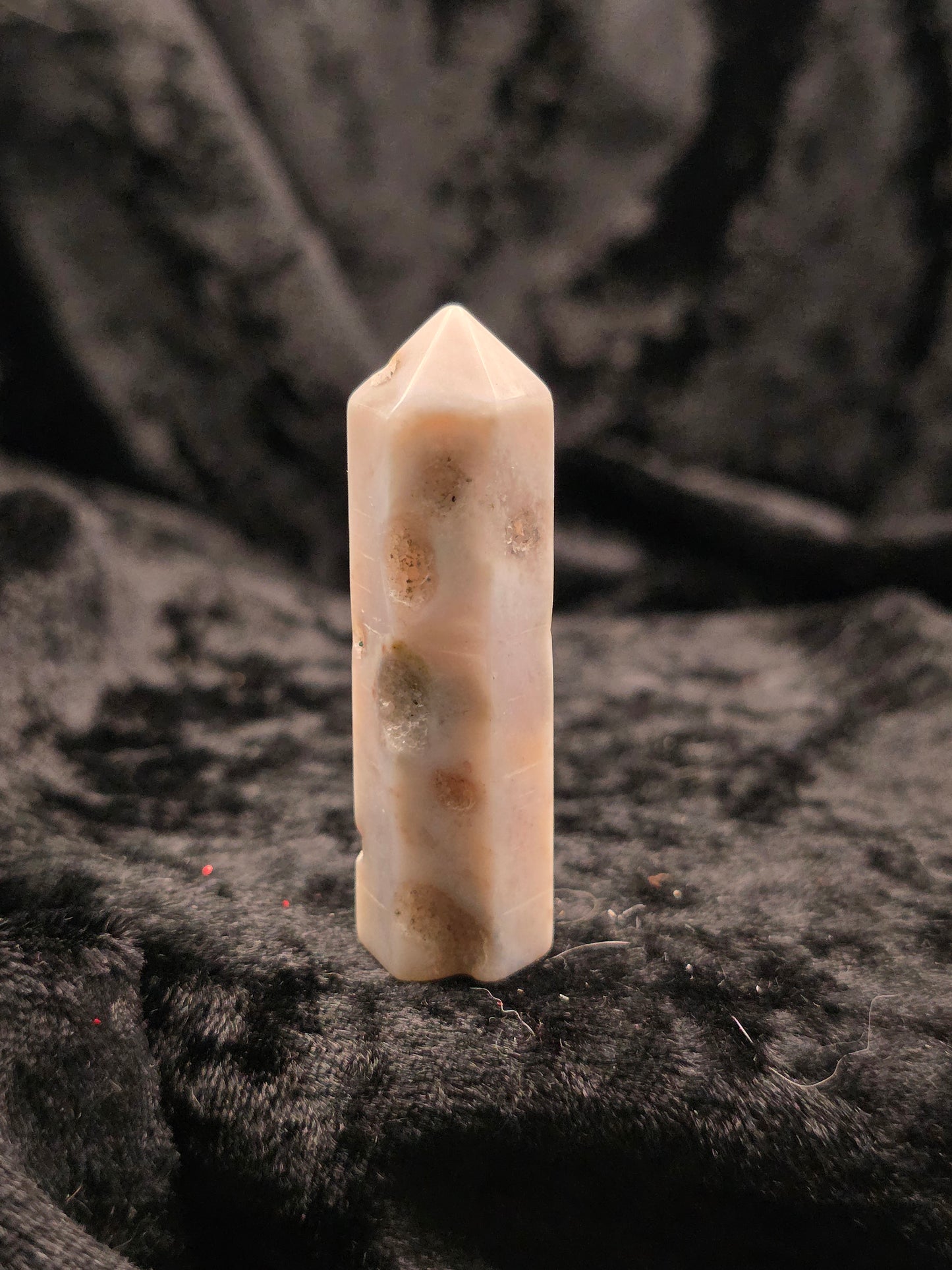 ๐ธ Flower Agate Tower โ Blossomed Dreams (2 in)
