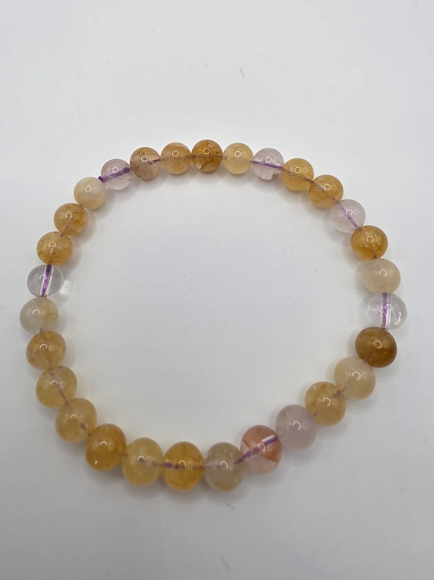 โจ Golden Healer Quartz Bracelet โ Crystal Magic (6mm)