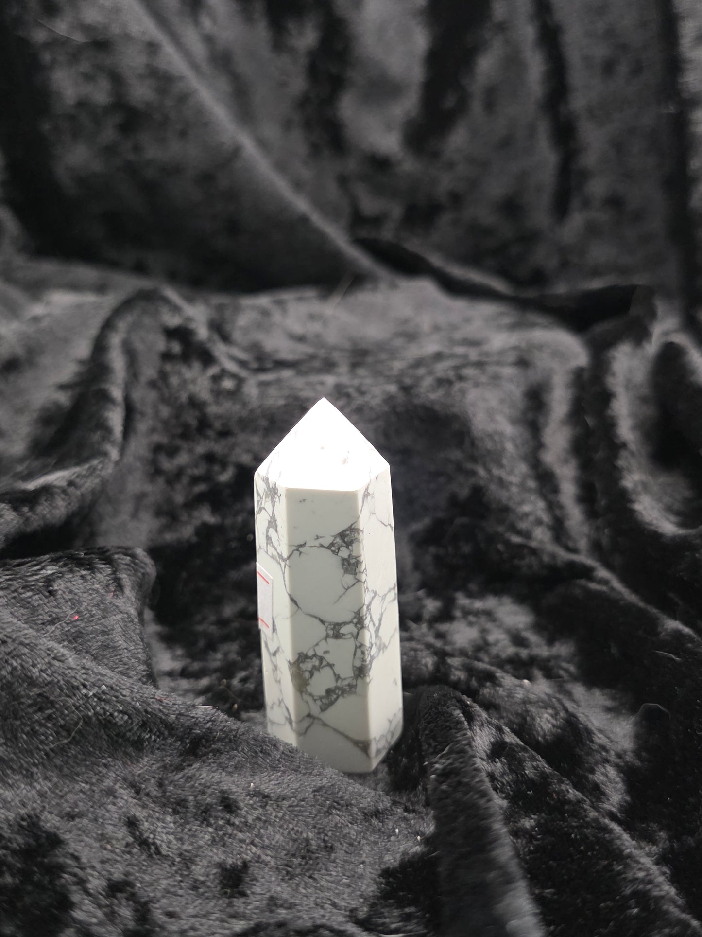 ๐ค Howlite Tower โ Calm & Collected (2.51 in.)