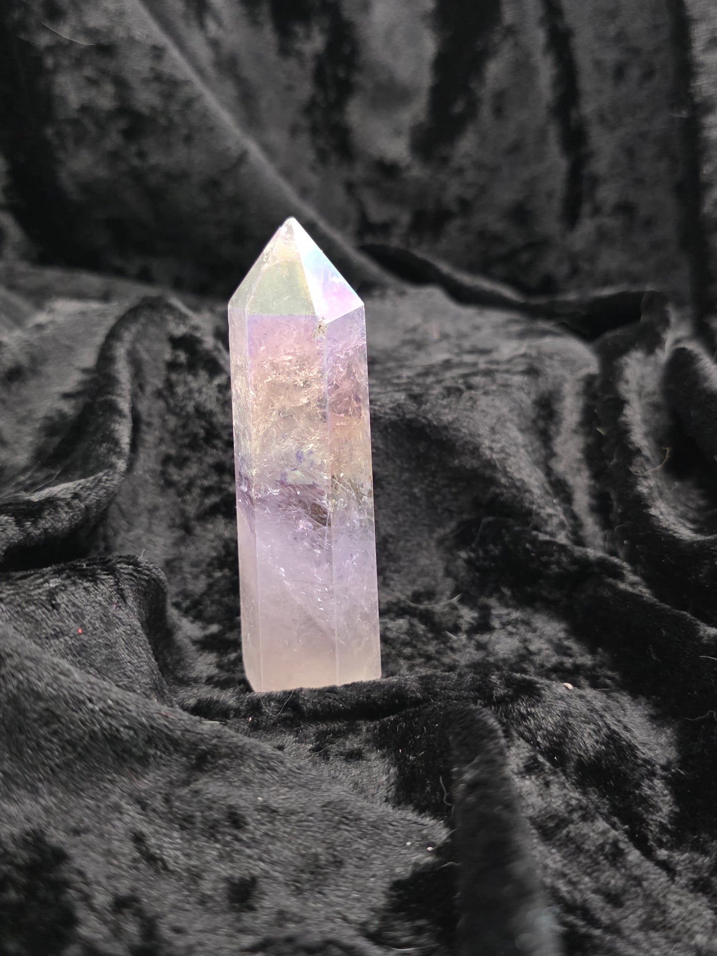 ๐ Aura Quartz Tower โ Radiant Joy (2.5 in)