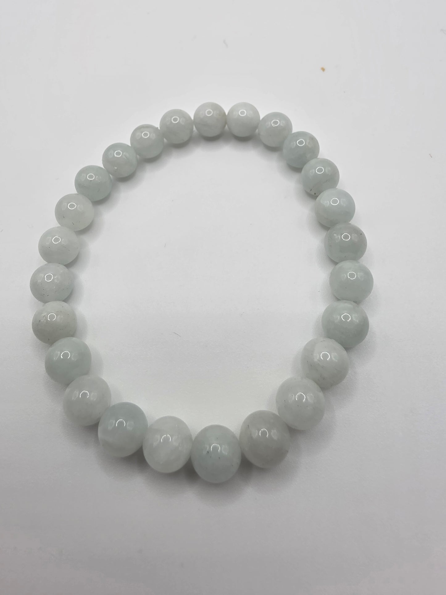 ๐ Jade 7.5mm Stretch Bracelet โ Harmony & Prosperity (7.5mm)