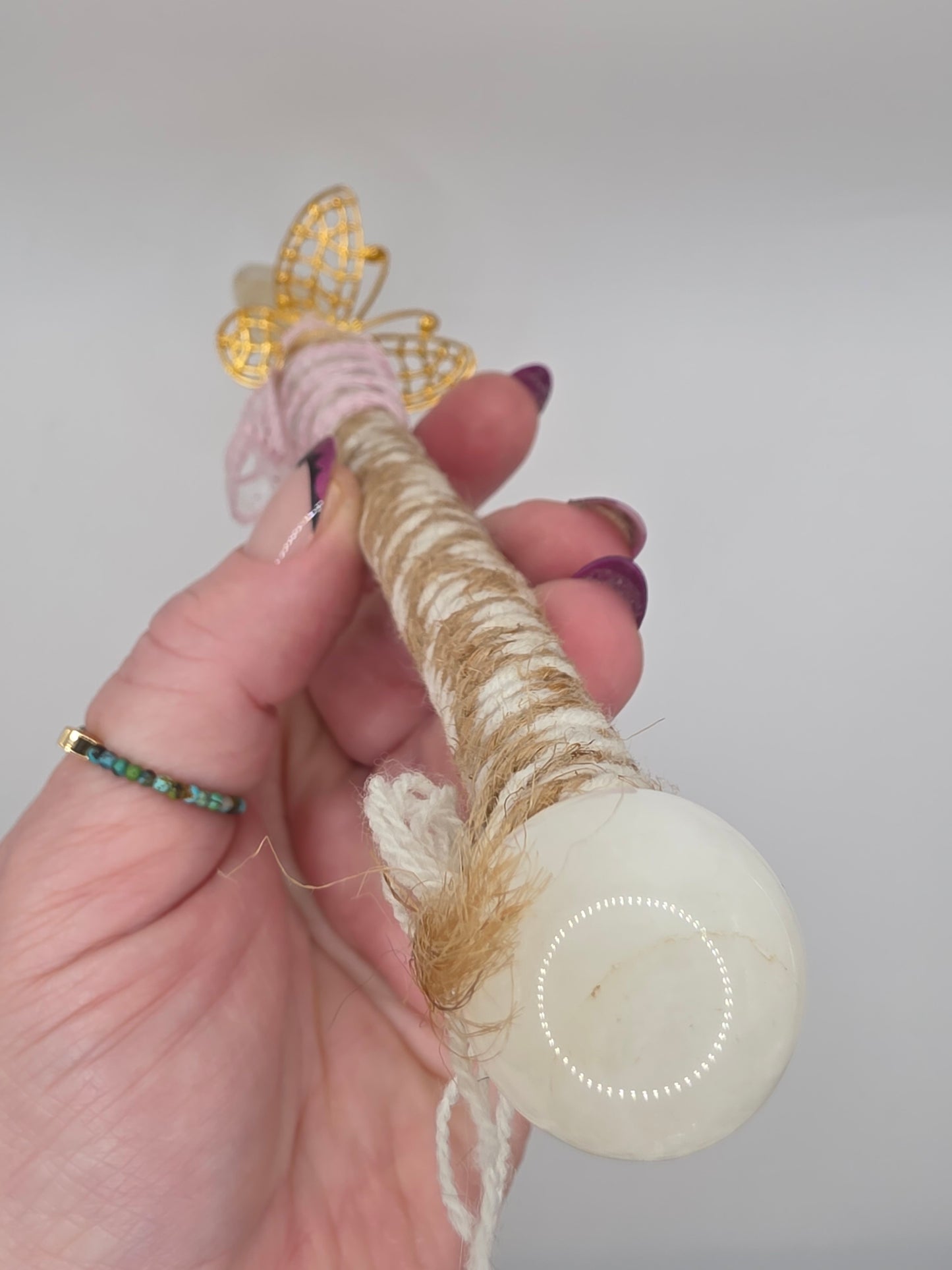💗 Heart Wand — Love’s Light (9")