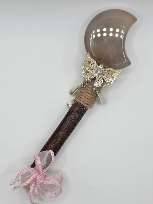 🌙 Moon Wand — Lunar Blessings (9")