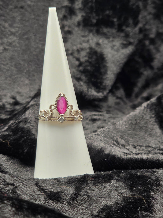 ❤️ Garnet Marquis Ring – Timeless Passion (Adjustable, Sterling Silver .925)