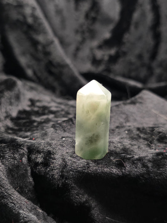 ❤️ African Blood Jasper Tower – Grounded Courage (1.5")