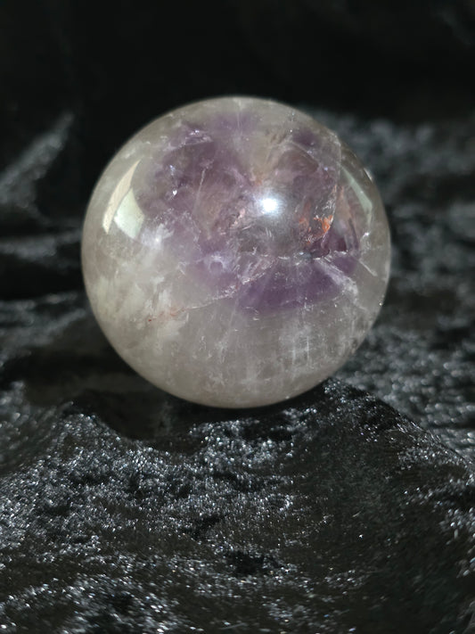 💜 Lavender Amethyst Sphere – Peaceful Glow (2.40 in, 312 g)