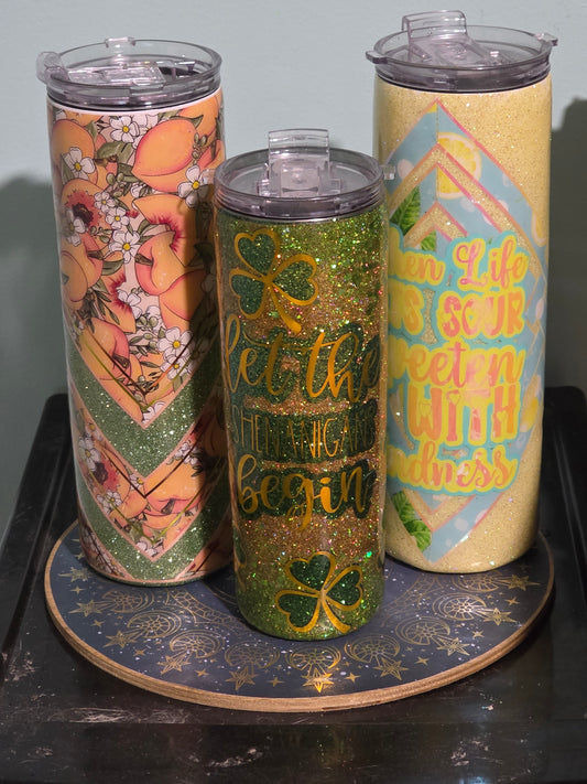 🌈 Custom Tumbler Design Consultation – Handmade Epoxy Glitter Cup