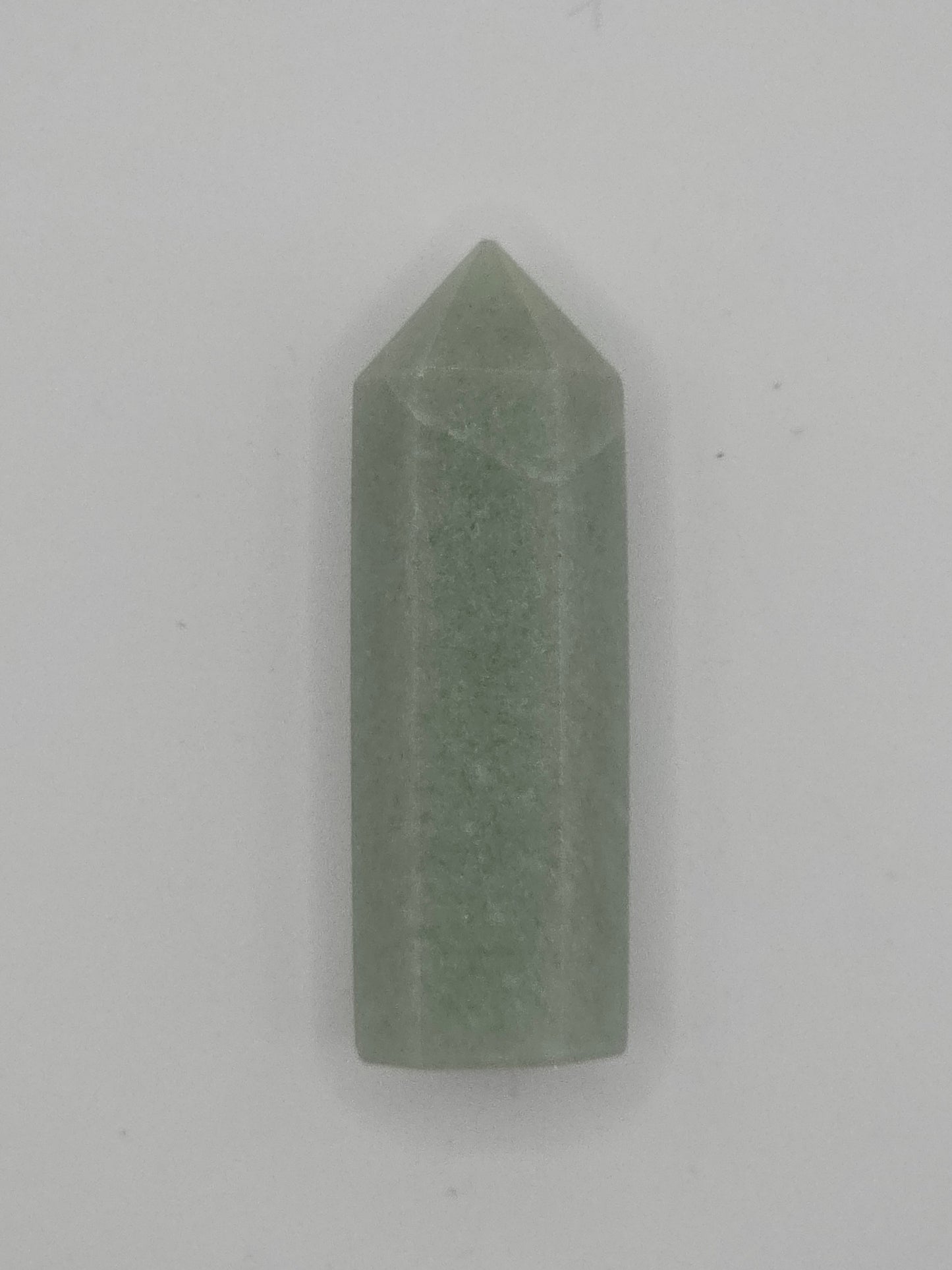 🌿 Green Aventurine Tower — Prosperity Flow (1.8")
