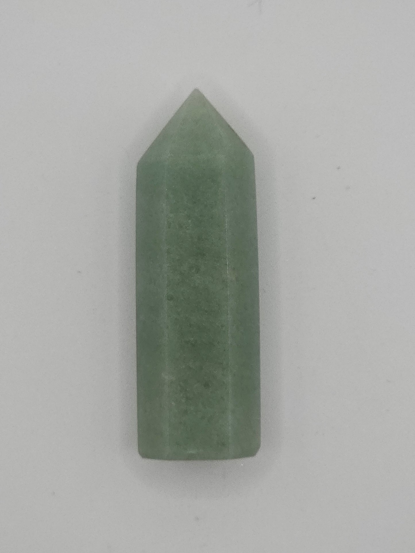 🌿 Green Aventurine Tower — Prosperity Flow (1.8")