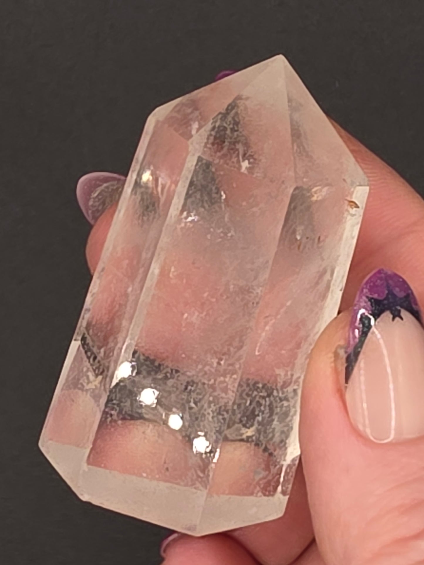 ✨ Quartz Tower — Amplified Clarity (2") Super Clear and Chunky