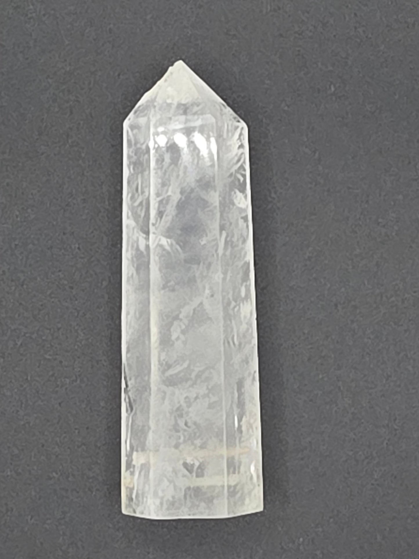 ✨ Clear Quartz Tower – Radiant Resilience (3")