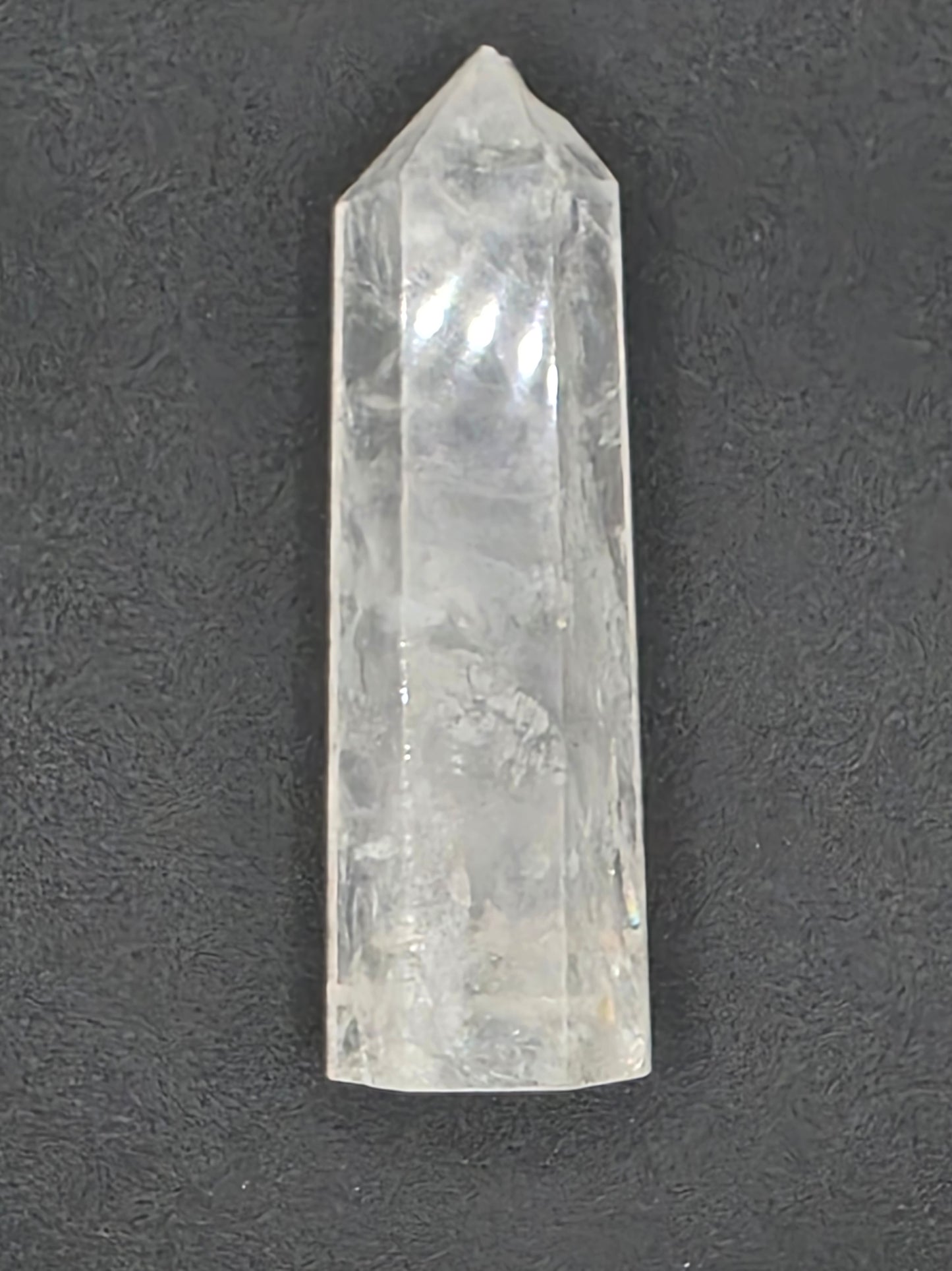 ✨ Clear Quartz Tower – Radiant Resilience (3")