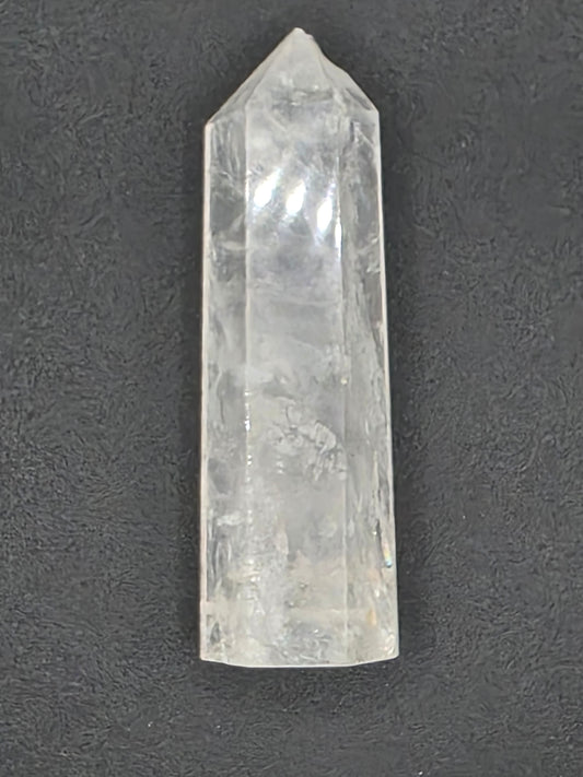 ✨ Clear Quartz Tower – Radiant Resilience (3")