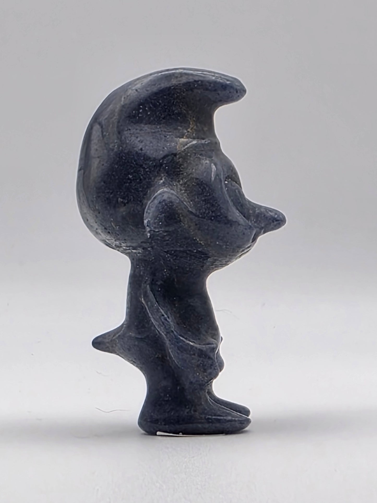 💙 Dumortierite Blue Cartoon “Dwarf” — The Loyal Guardian (2")