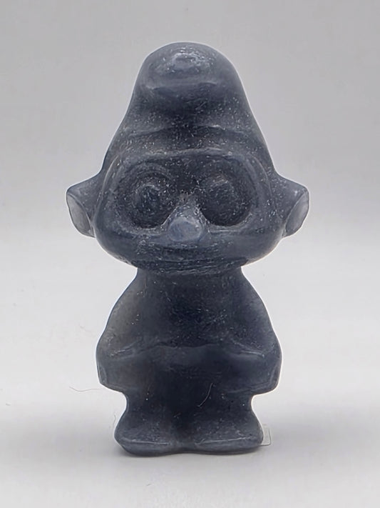 ✨ Dumortierite Blue Cartoon “Dwarf” — The Spiritual Sage (2")