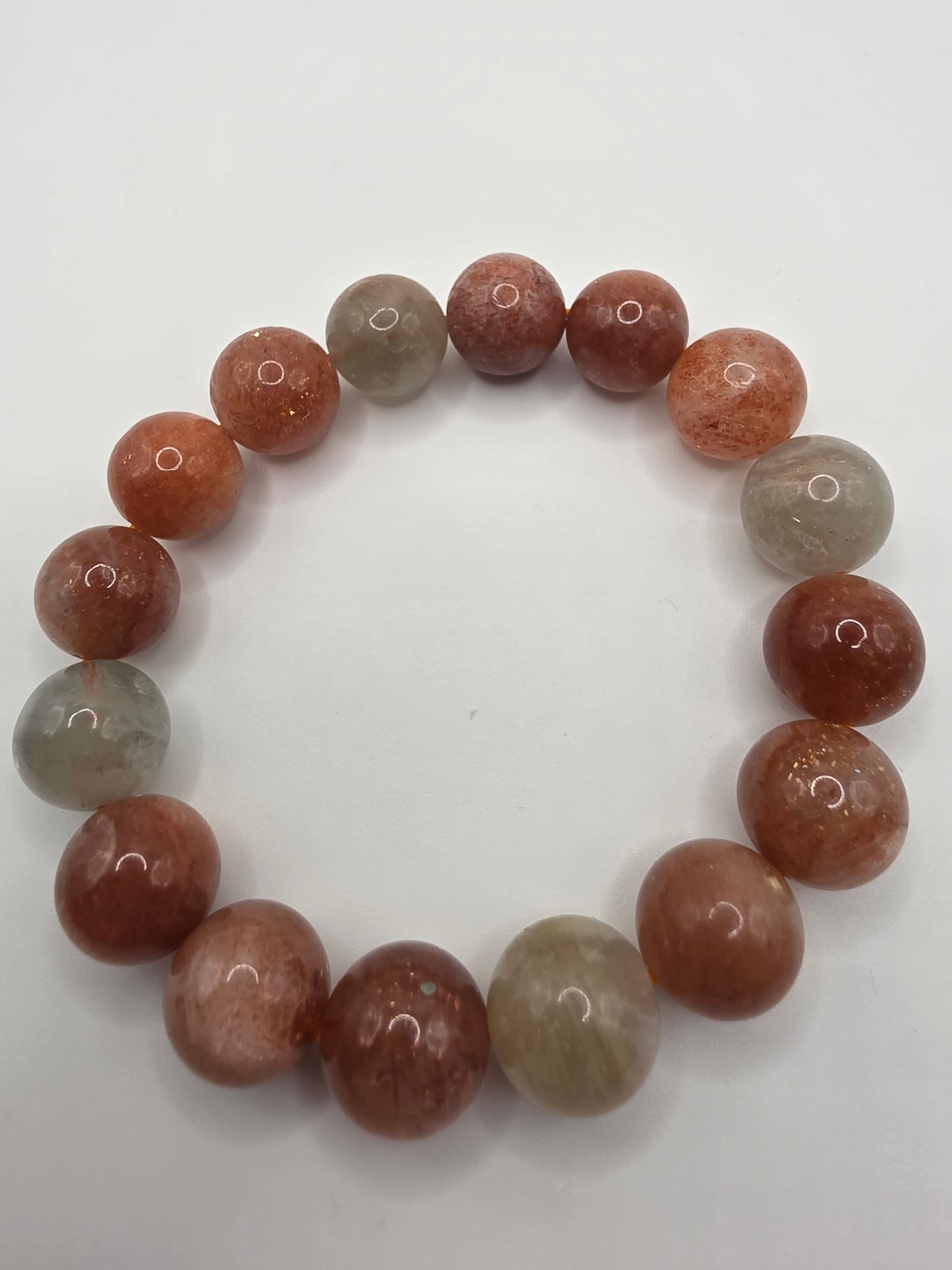 ☀️ Arusha Sunstone Bracelet – Solar Brilliance (13mm)