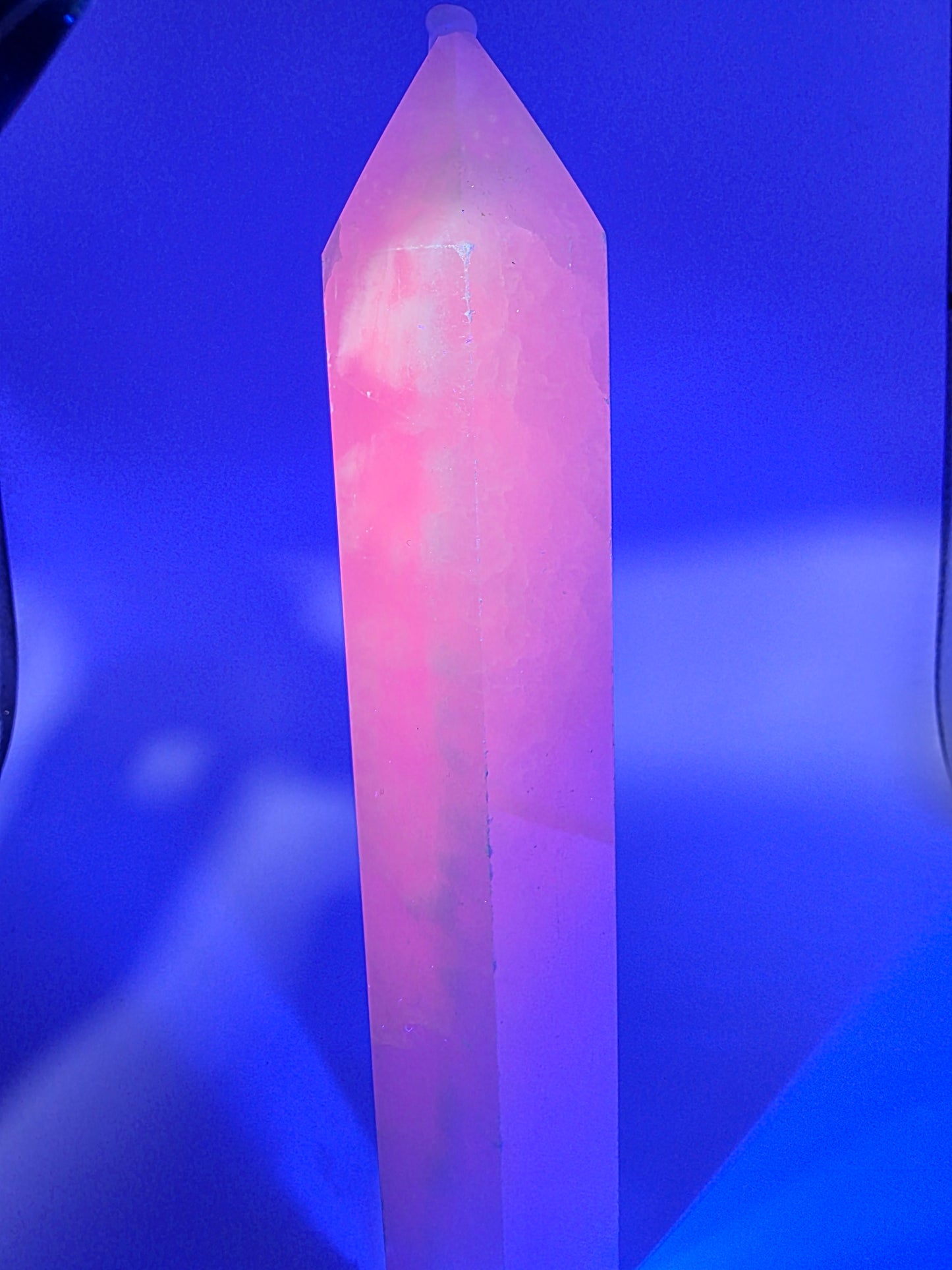 🌸 Pink Calcite Tower — Gentle Renewal (7.75")