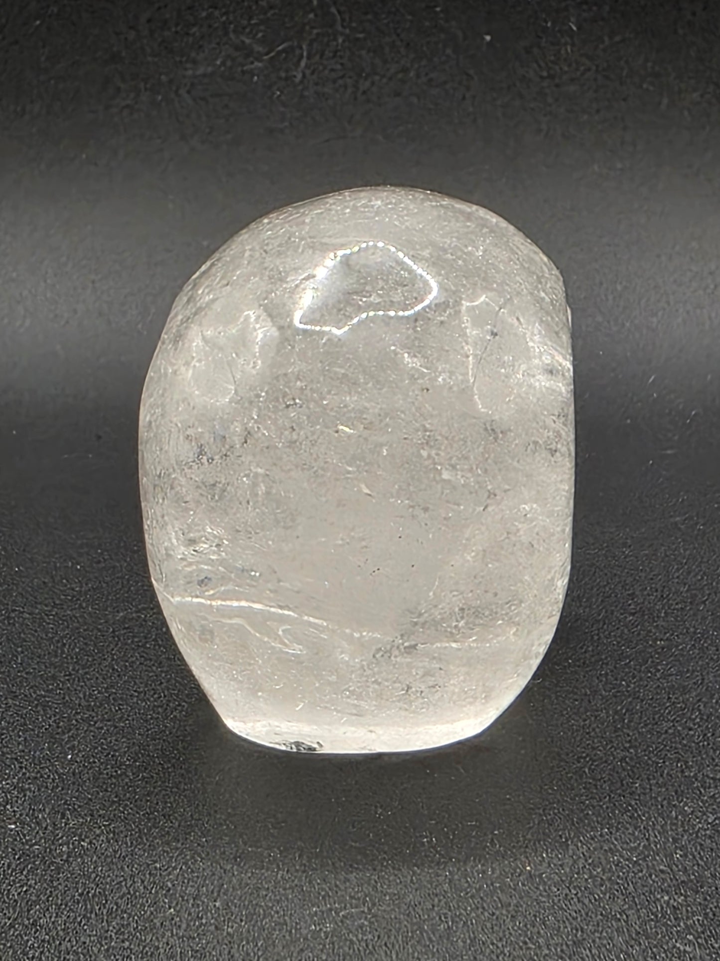 ✨ Clear Quartz Skull — Amplified Clarity (2.65"x1.75"x2.15")