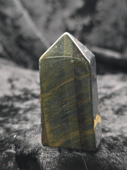 🐅 Tiger’s Eye Tower – Golden Confidence (2 in.)