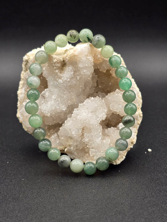 🍃 Prehnite Bracelet – Serene Connection (6mm)